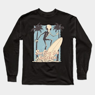 Alien surfing 88091 Long Sleeve T-Shirt